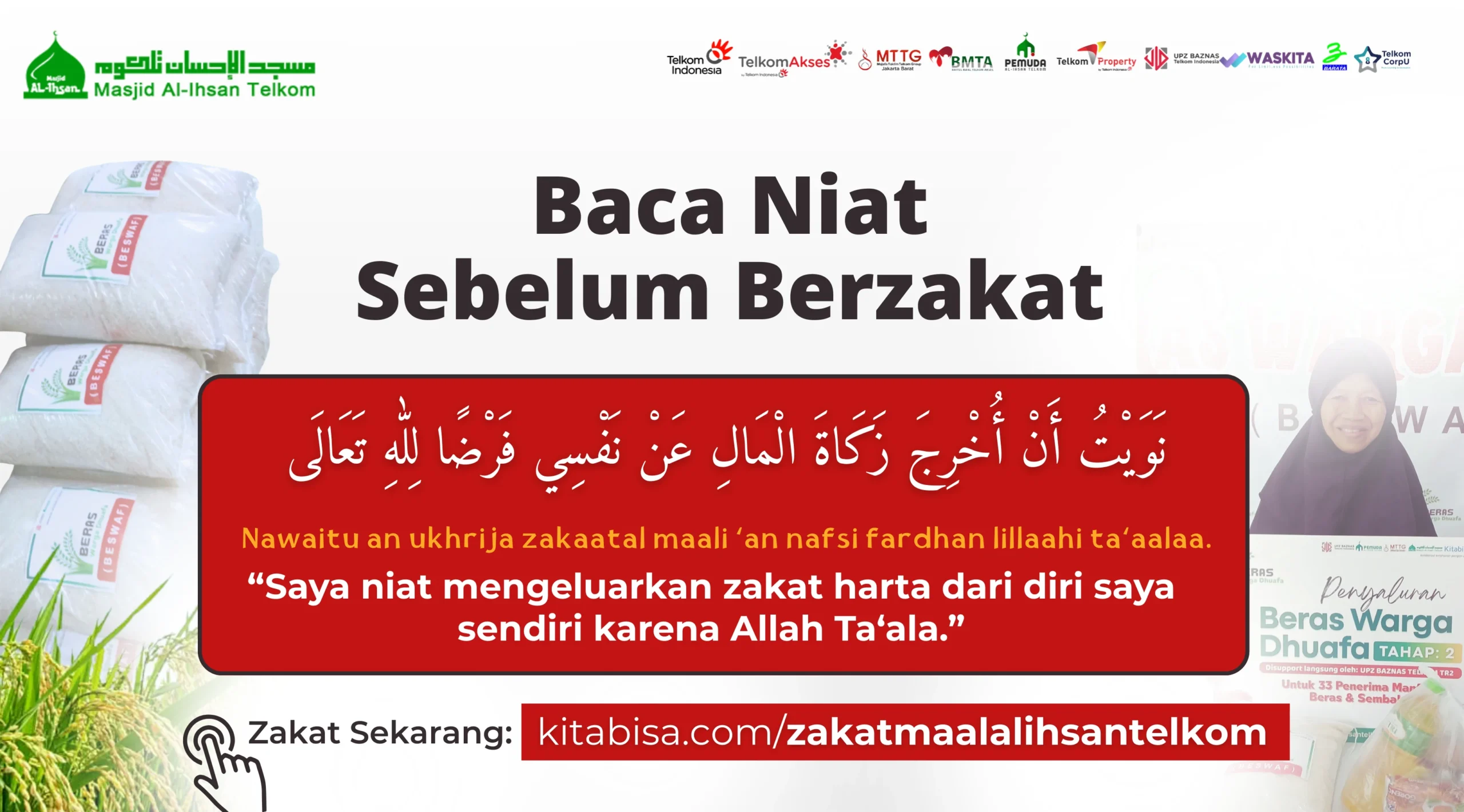 zakat maal - lewaf beswaf masjid alihsan pemuda telkom